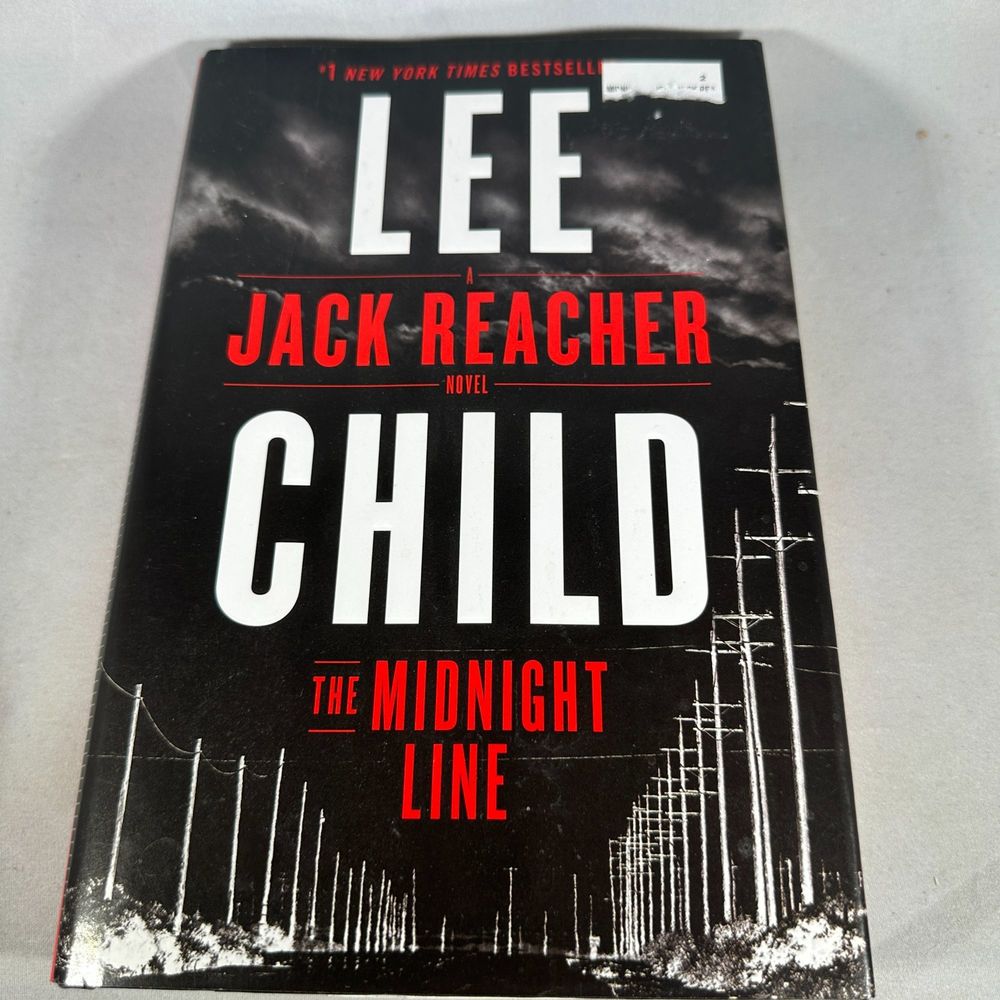 The Midnight Line: a Jack Reacher Novel by Lee Child Hardcover Book 2017